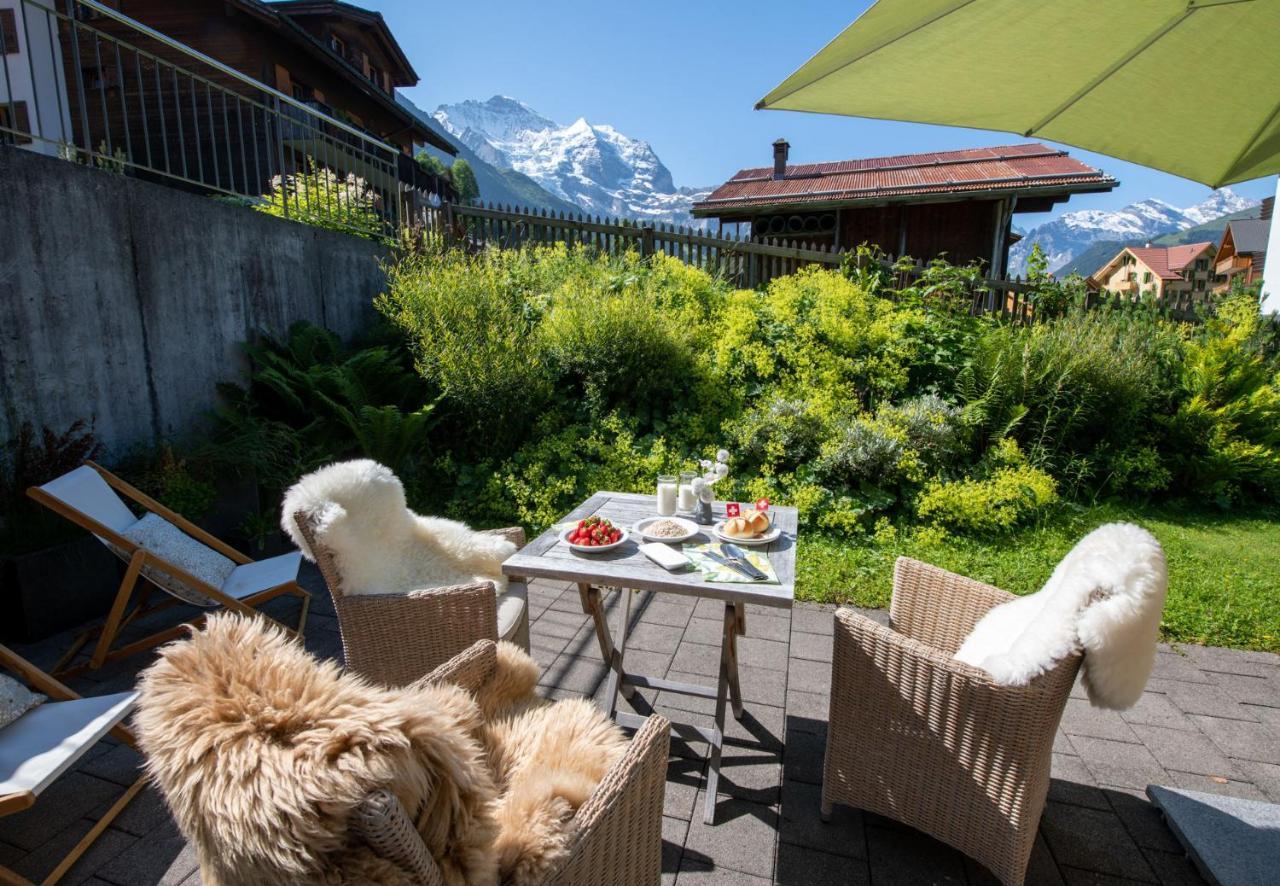 Les Residences Waldbort Wengen Exteriör bild
