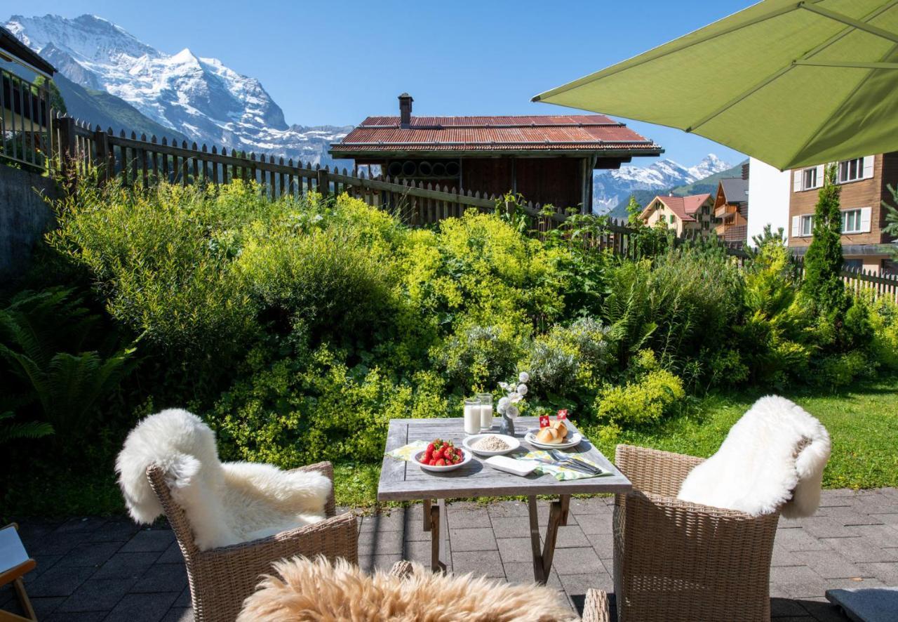 Les Residences Waldbort Wengen Exteriör bild