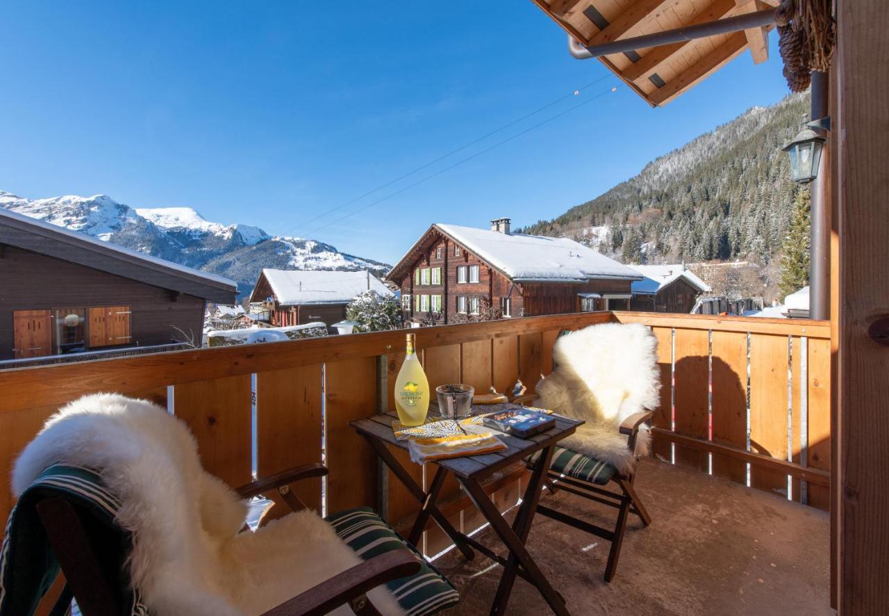 Les Residences Waldbort Wengen Exteriör bild