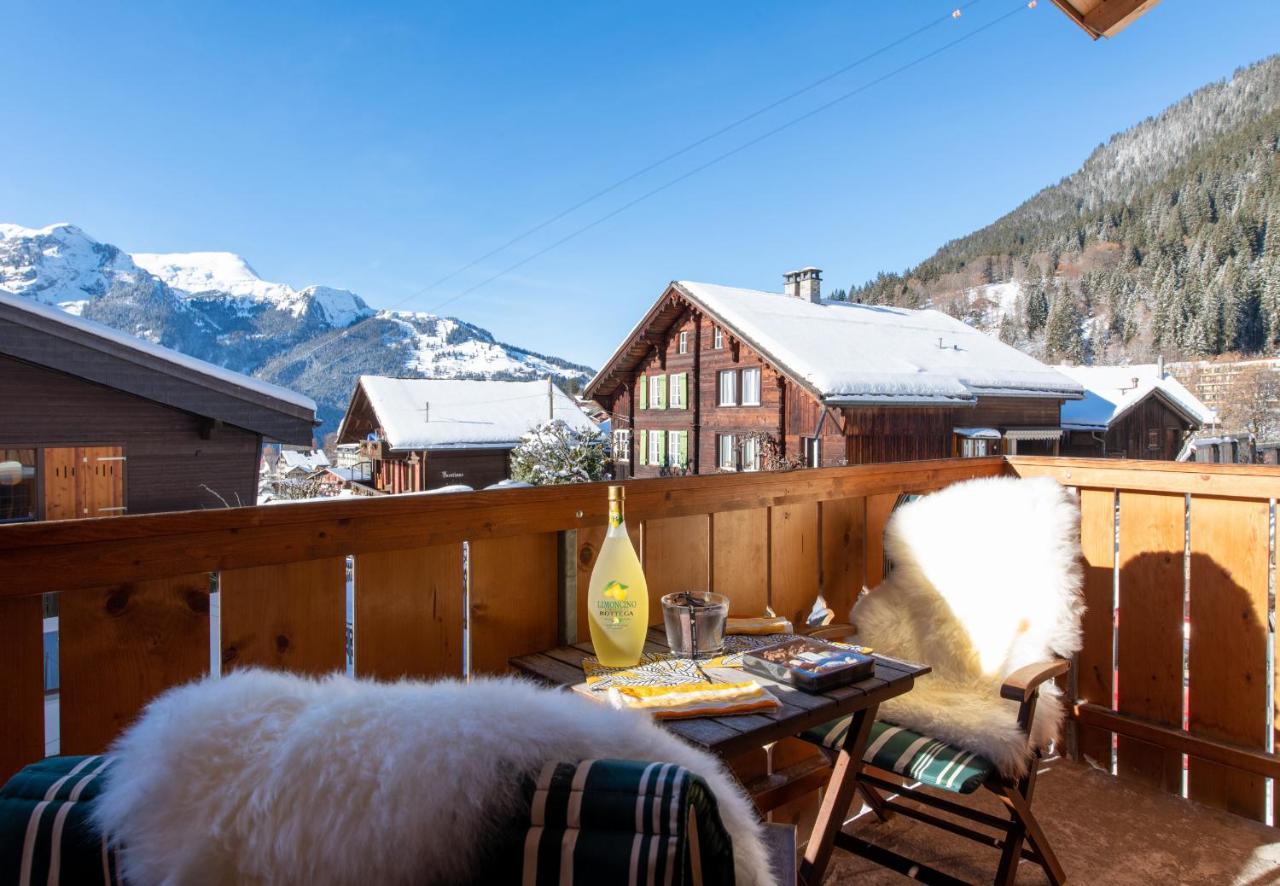 Les Residences Waldbort Wengen Exteriör bild